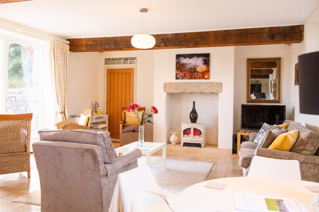 Higher Weddicott Barn Holiday Cottage - Self Catering Chagford Kültér fotó