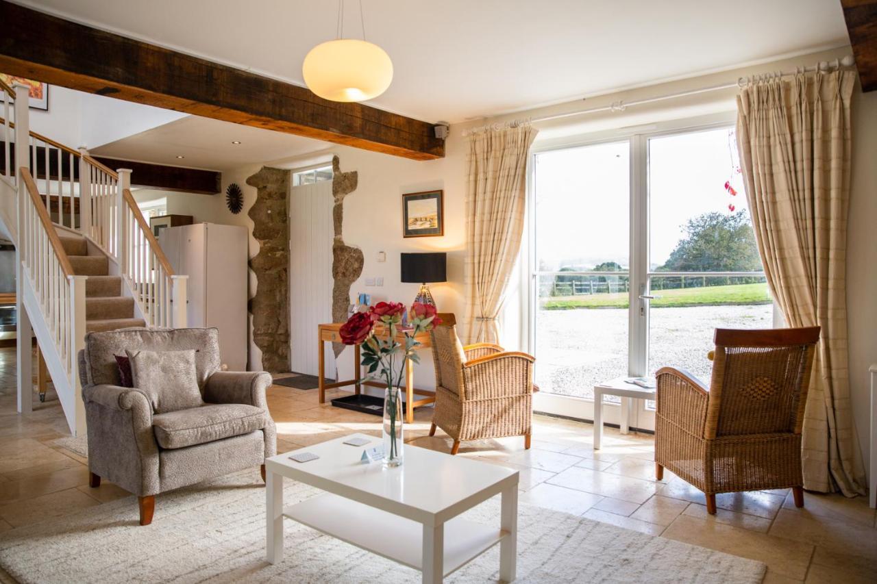 Higher Weddicott Barn Holiday Cottage - Self Catering Chagford Kültér fotó